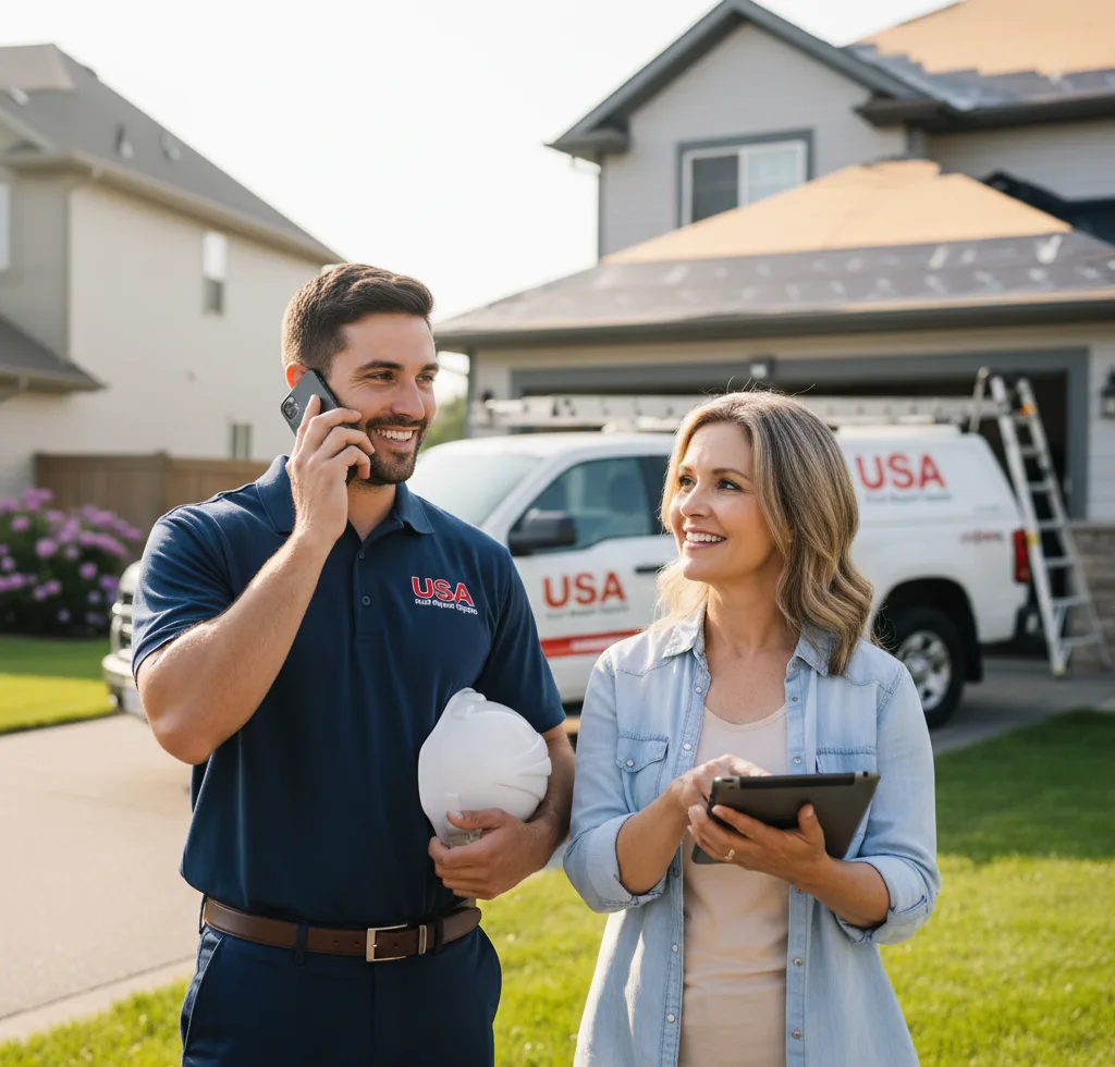 USA Roof Repair Experts customer support in Ivins